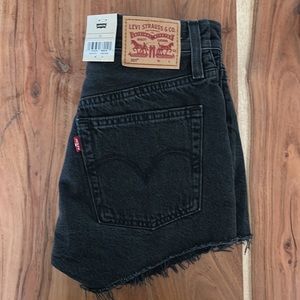 Levi’s 501 high waist shorts